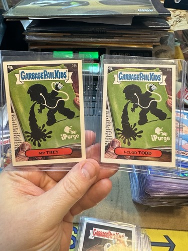 I-Clod Todd #38a AND MP TREY Garbage Pail Kids GPK