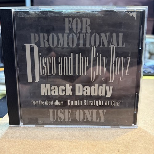 Disco And The City Boyz Mack Daddy CD Shu-Nut Krunch Promo NO SCRATCHES!