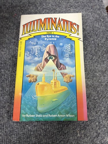 Illuminatus Part 1: Eye in the Pyramid, Robert Shea, Robert Anton Wilson 1st ed.