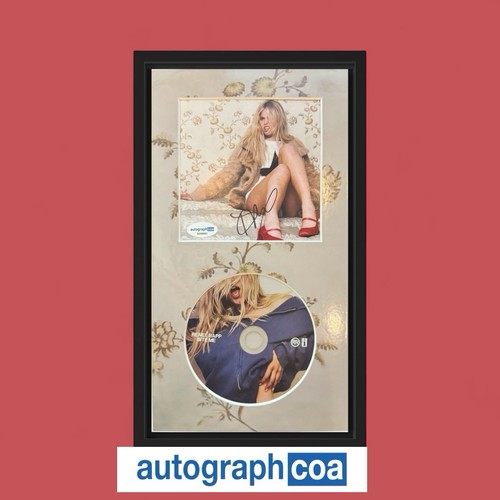 Renee Rapp Signed CD Insert "Bite Me" Framed 6.5x12 - ACOA