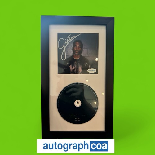 Giveon Signed CD Insert "Give or Take" Framed 6.5x12 - ACOA