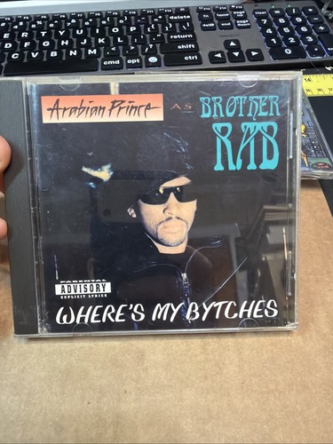 ARABIAN PRINCE - Where's My Bytches - CD Da Bozak - Db - OOP RAP - NO SCRATCHES!