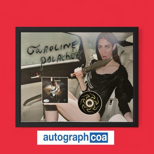 Caroline Polachek Signed CD Insert "Pang" 20x16 Framed - ACOA