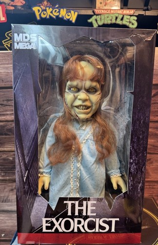 The Exorcist Regan Mega Scale 15" W/ Sound Mezco Doll SEALED HORROR HALLOWEEN