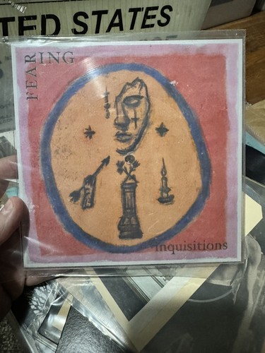 Fearing - Inquisitions 7" Vinyl Lathe Cut x/50 NEW SUPER RARE