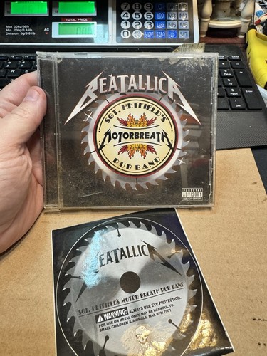 BEATALLICA CD SGT. HETFIELD'S MOTOR BREATH PUB BAND W/STICKER! NO SCRATCHES!