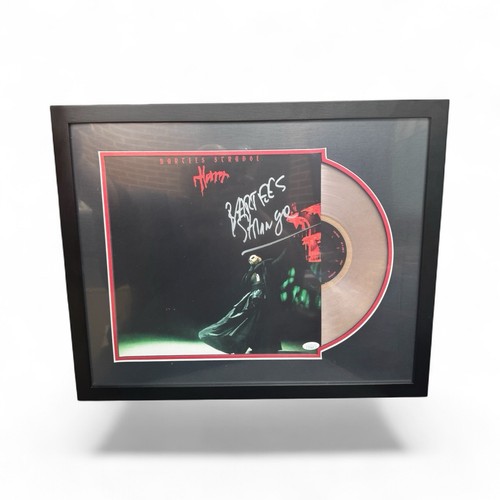 Bartees Strange Signed 12" Horror Vinyl Framed 16x20 - JSA 