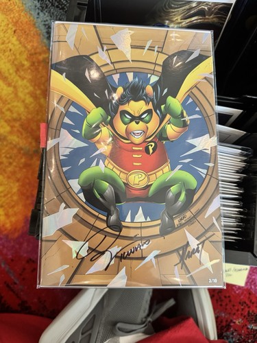Do You Pooh #1 signed by Marat / Kincaid NYCC 2023  variant Robin comic /10