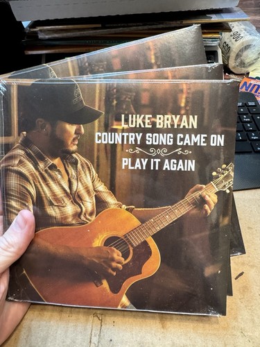Luke Bryan 7" VINYL Country Song Came On / Play It Again 45RPM ~ BRAND NEW