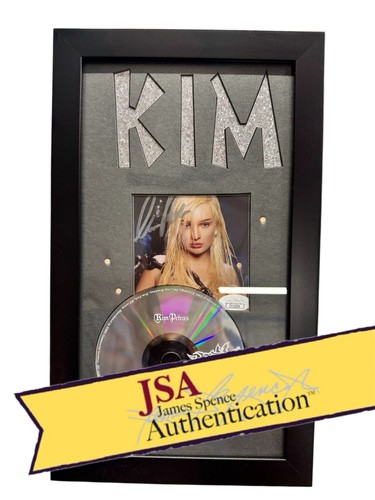 Kim Petras Signed CD Insert "Feed The Beast" Framed 6.5x12 - JSA