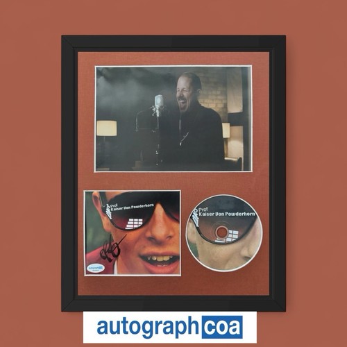 Prof Signed "Kaiser Von Powderhorn" CD 11x14 Framed - ACOA