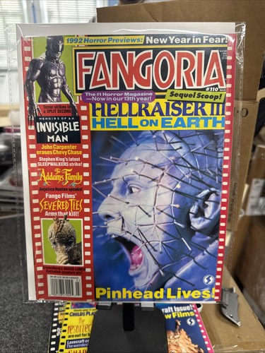 FANGORIA MAGAZINE 110 1992 HELLRAISER 3 ADDAMS FAMILY