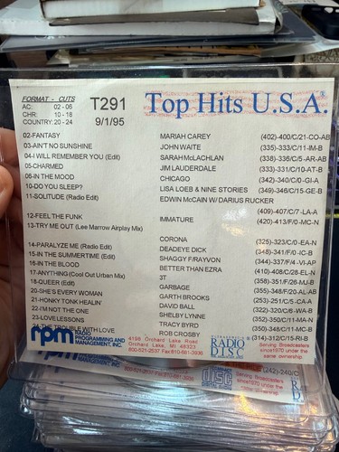 Top Hits USA CD Music Collection from 1995-2003 Choose Your Disc Radio DJ MUSIC