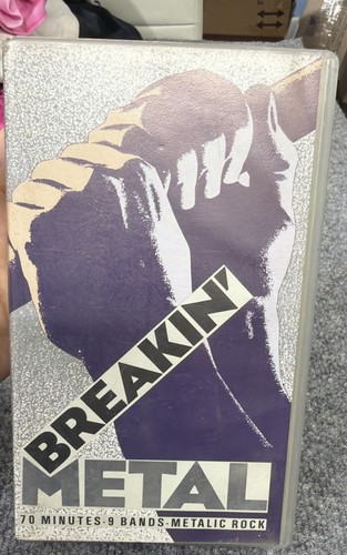 Breakin' Metal Sony Video LP VHS 1985 Thor, Rock Goddess, Wrathchild, Lee Aaron