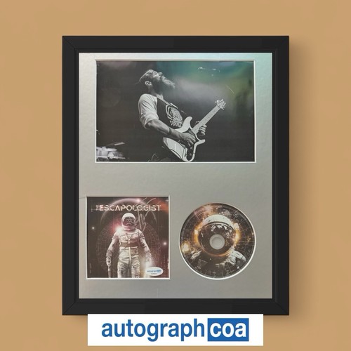 Jason Bieler Signed "The Escapeologist" CD Insert 11x14 Framed - ACOA