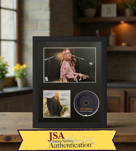 Tori Amos Signed CD Insert "Ocean to Ocean" Framed 11x14 - JSA