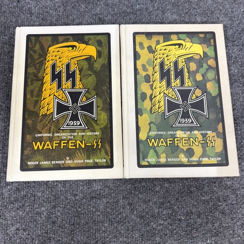 UNIFORMS ORGANIZATION AND HISTORY OF THE WAFFEN-SS VOLUME 3 & 4 SIGNED /500