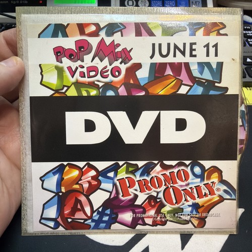 Promo Only Pop Mix Video July 2011 Music DVD Original Out of Print NO SCRATCHES!