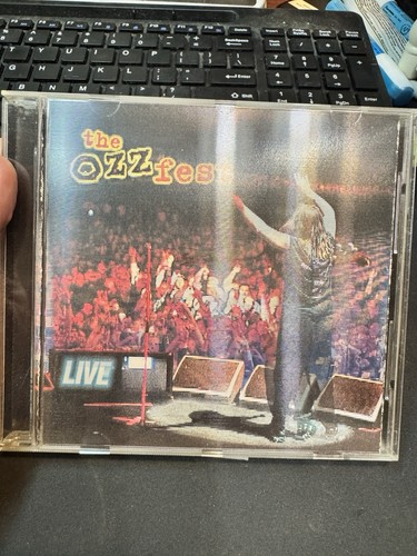 THE OZZFEST CD - LIVE HOLOGRAM COVER SLAYER OZZY SEPULTURA CD NO SCRATCHES!