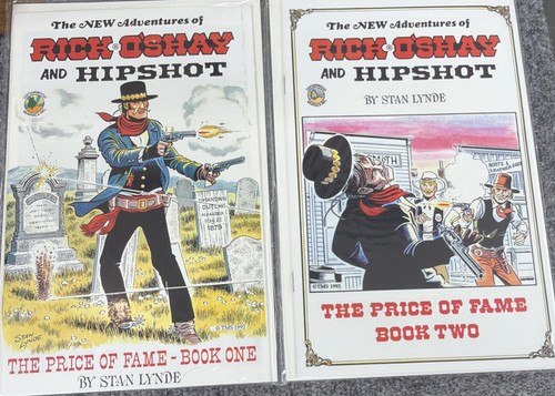 The New Adventures of Rick O'shay & Hipshot,  The Price Of Fame #1 & #2 1992 NM-