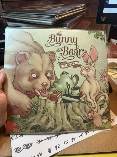 The Bunny The Bear – Stories 2 x Lathe Cut 10" Clear VINYL NEVER PLAYED /100