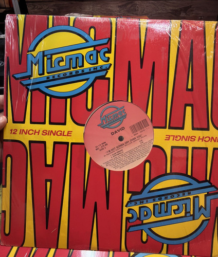 David I'm Not Gonna Cry Over You (1992) 12" Vinyl MICMAC - NO SCRATCHES!