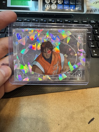 Cardsmiths Street Fighter Alpha Guy Gemstone Refractor Holo FOIL 15/50 Silver