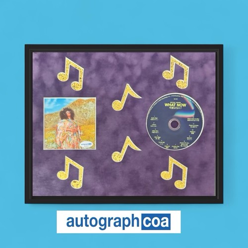 Brittany Howard Signed "What Now" CD Insert 14x11 Framed - ACOA