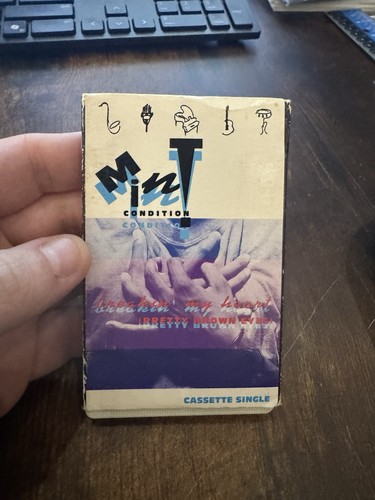 Mint Condition – Breakin' My Heart (Pretty Brown Eyes) Cassette Single  1991