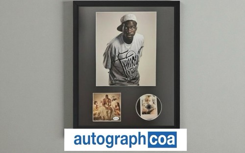 Hopsin Signed CD Insert "No Shame" 16x20 Framed - ACOA