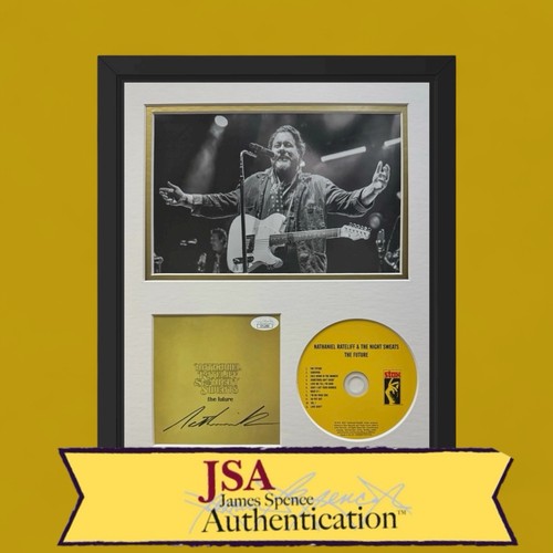 NATHANIEL RATELIFF SIGNED THE FUTURE CD 11x14 FRAMED JSA COA