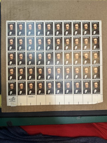 Scott  #2047... 20 Cent.... Hawthorne... Sheet of  50 