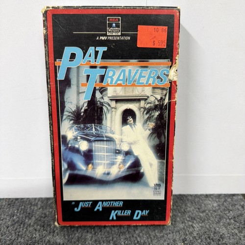 PAT TRAVERS Just Another Killer Day Vintage Official Columbia VHS Tape ROCK
