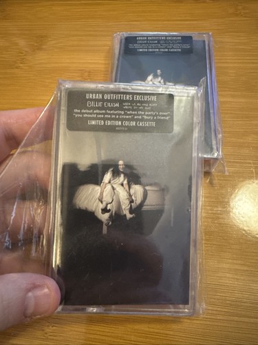 RED CASSETTE Billie Eilish WHEN WE ALL FALL ASLEEP UO Exclusive /1500 - SEALED