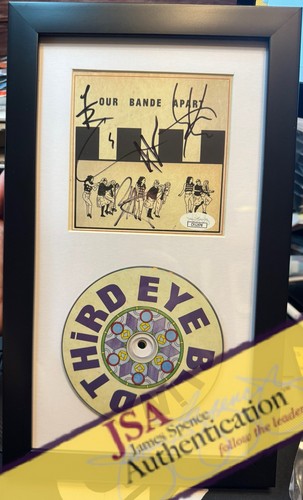 Third Eye Blind Signed CD Insert "Our Bande Apart" Framed 6.5x12 - JSA