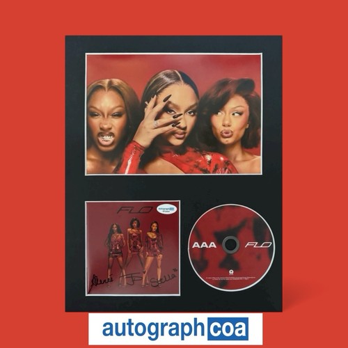 Flo Signed "Access All Areas" CD Insert 11x14 Framed - ACOA