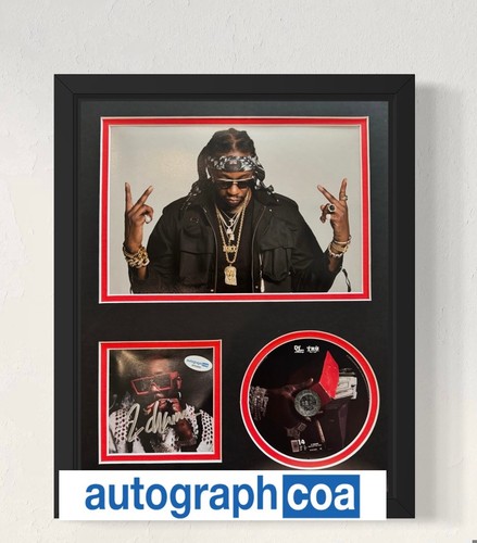 2 Chainz Signed "Dope Don't Sell Itself" CD Insert 11x14 Framed - ACOA