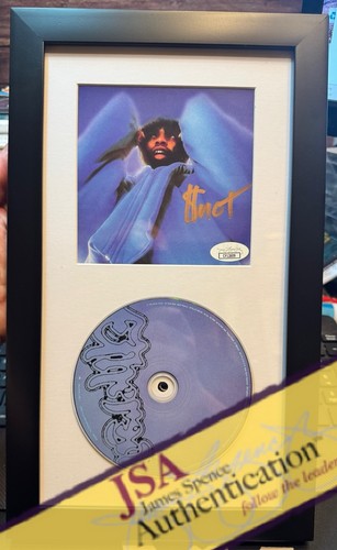 $not Signed CD Insert "Ethereal" Framed 6.5x12 - JSA