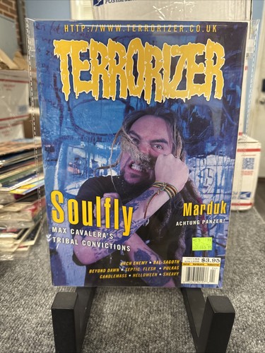 Terrorizer Magazine #53 (April, 1998) Soulfly/Candlemass/Marduk/Arch Enemy; VG+