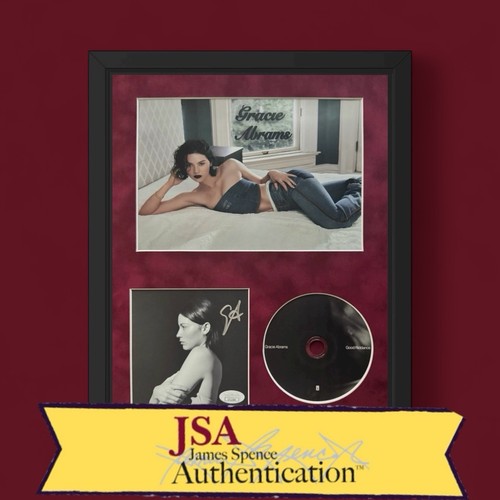 Gracie Abrams Signed CD Insert "Good Riddance" Framed 11x14 - JSA