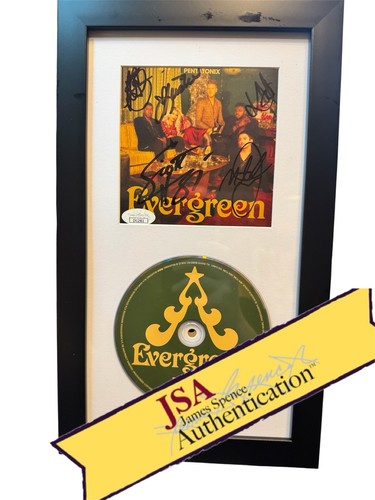 Pentatonix Signed CD Insert "Evergreen" Framed 6.5x12 - JSA