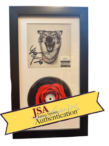 Yelawolf Signed CD Insert "Love Story" Framed 6.5x12 - JSA