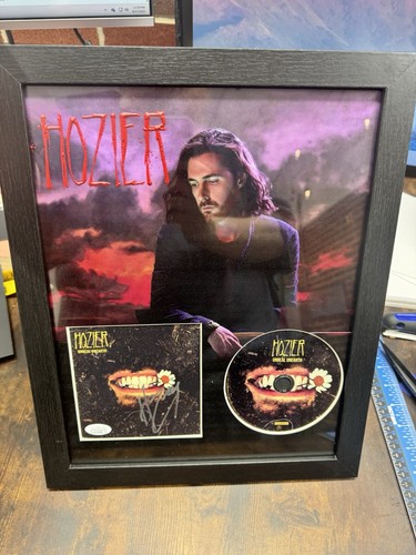 Hozier Signed CD Insert "Unreal Unearth" Framed 11x14 - JSA 